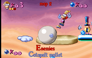 A Catapult mallet being selected in the event editor.