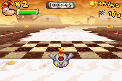 Cake Race, the second of the Sweets world's six levels