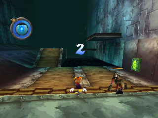 The first player's staring position