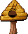 An unused sign which only appears in the early PlayStation demos and Atari Jaguar prototypes.