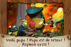 Globox in the ending scene, reuniting with his children.