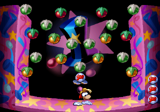 The seventh screen of the Breakout minigame in the Atari Jaguar version