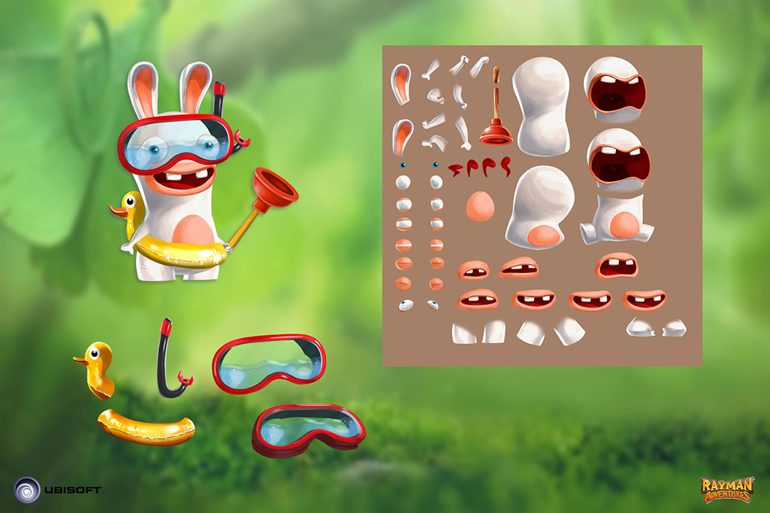 File:Summer Event Rabbid Concept Art.jpg - RayWiki, the Rayman wiki
