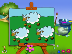 The first level of the Drawing activity.