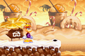 The desert of desserts, the first of the Sweets world's six levels