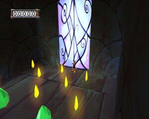 The secret area.