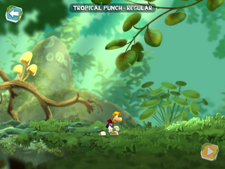 The start of the level