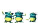 Official render of three baby Globoxes.