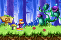 Dream forest, the first of the Forest world's five levels