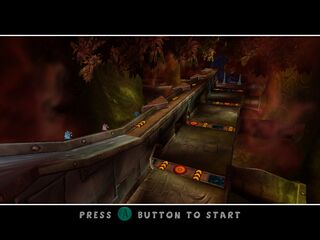 A view of the map during a pre-race cutscene