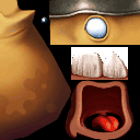 Texture of Clark's head found in the Rayman 3 game files