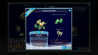 Raydvar in the shop