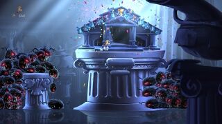 The end of the level.