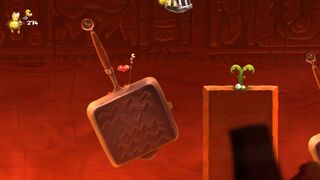 The fourth area, where the heroes are shrunken.
