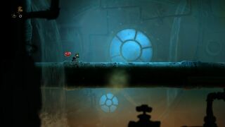 The beginning of the level.