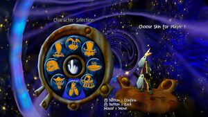 The default skin for the Teensies in Rayman M.