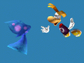 Animation of Rayman and a Zaq from the defunct RaymanZone VIP-zone