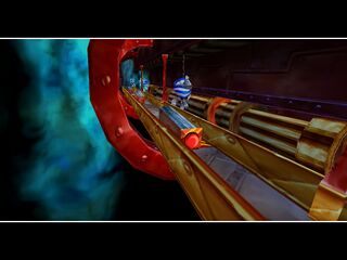 A view of the map during a pre-race cutscene