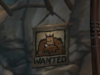 A "Wanted" poster depicting the Xowar.