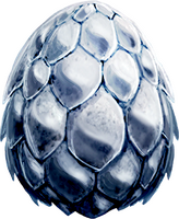A silver egg in the early build..