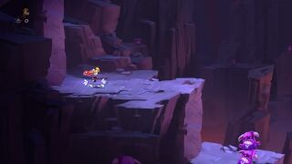 The start of the level.