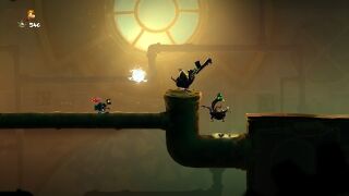 Two Spy Toads, one torturing a Teensie