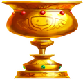 A gold cup