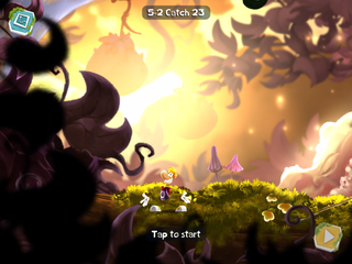 The start of the level