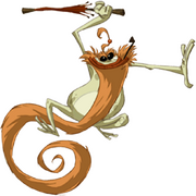 The Bubble Dreamer, as he appears in Rayman Origins