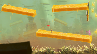 Slippery cheese platforms.