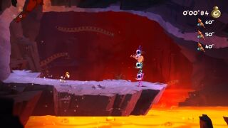 The beginning of the level.