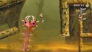 A giant spiky snake.
