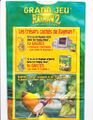 The rarer version of the back of the Happy Meal bag, characterized by Rayman blinking an eye. The person getting this bag would win a power card with tips and tricks of Rayman 2.