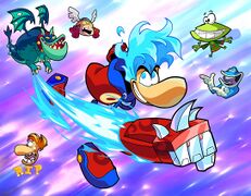 Super Metal Rayman and the items added for the "Epic Rayman" event