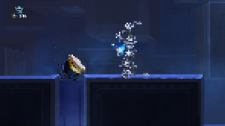 The pixellation effect intensifies.