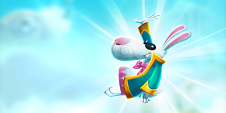 Rabbiteen's sharing photo in Rayman Adventures