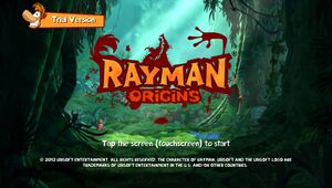 Rayman Origins Vita - Trial Menu.jpg