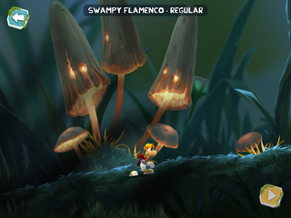 The start of the level