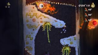 The beginning of the level.