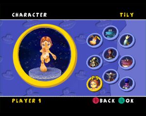 Tily, as seen in the GameCube version of Rayman Arena.