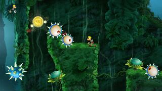 One of the Skull Coins in the level.
