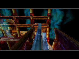 A view of the map during a pre-race cutscene