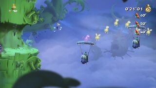 Two parachuting Spy Toads.