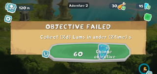 The unused objective changing scene loaded into the game