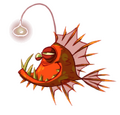 An anglerfish