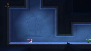 The start of the level.
