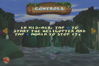 The control page.