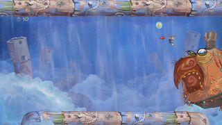 Now the team must glide with the wind current.