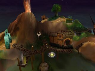 The Spiral Door in the Isle of Doors which leads to the Marshes of Awakening.