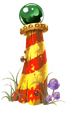 Concept art of the level exit.